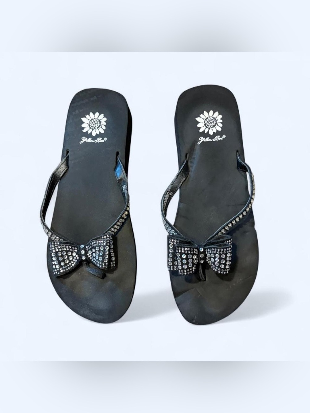 Y2K Coquette Platform Bow Sandals by Yellow Box!